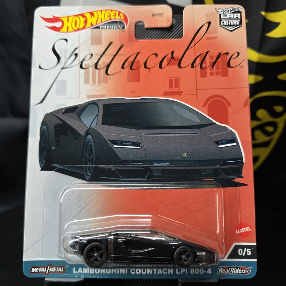 2023 Hot Wheels Spettacolare Lamborghini Countach LPI 800-4 Chase 0/5 HKC51